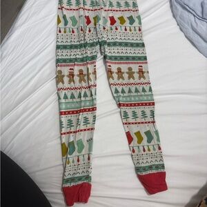 Little Sleepies Red and Green Holiday Pajama Bottoms